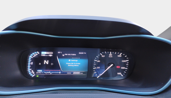 2022 Tata NEXON EV XZ PLUS DARK EDITION, Electric, Automatic, 20,490 km, interior