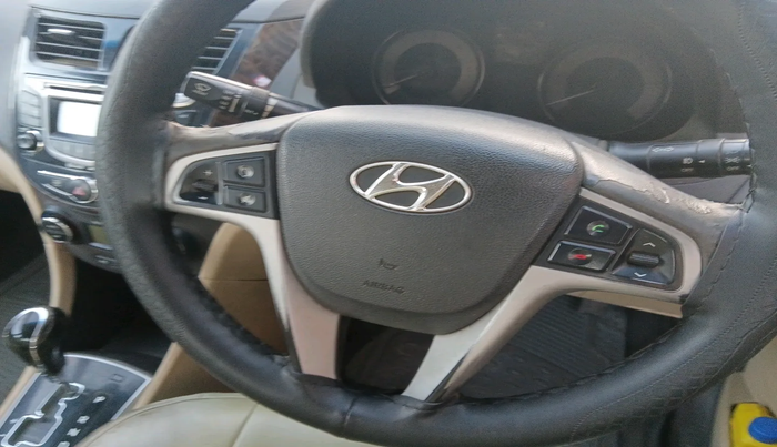 2012 Hyundai Verna FLUIDIC 1.6 CRDI SX OPT AT, Diesel, Automatic, 1,26,024 km, interior