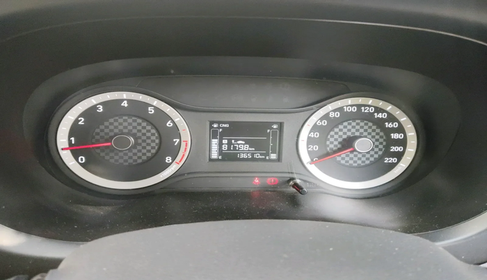 2021 Hyundai AURA S 1.2 CNG, Petrol, Manual, 1,36,510 km, interior