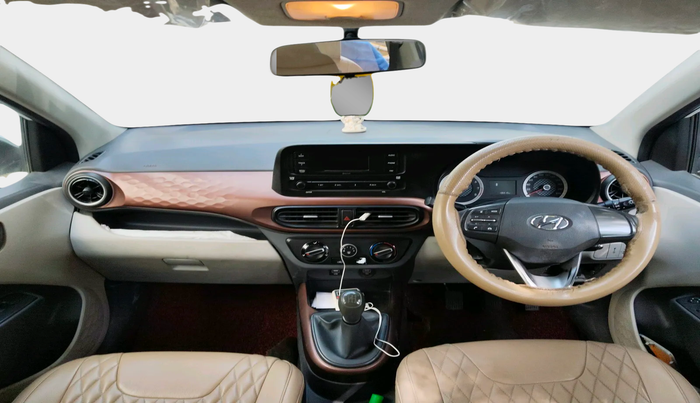 2021 Hyundai AURA S 1.2 CNG, Petrol, Manual, 1,36,510 km, interior