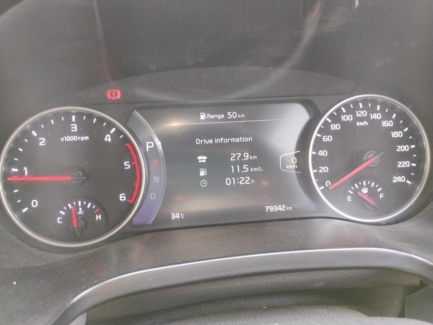 2020 KIA SELTOS GTX PLUS AT 1.5 DIESEL, Diesel, Automatic, 79,342 km, interior