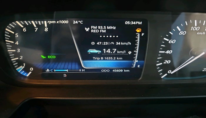 2022 Tata PUNCH CREATIVE  MT, Petrol, Manual, 45,609 km, interior