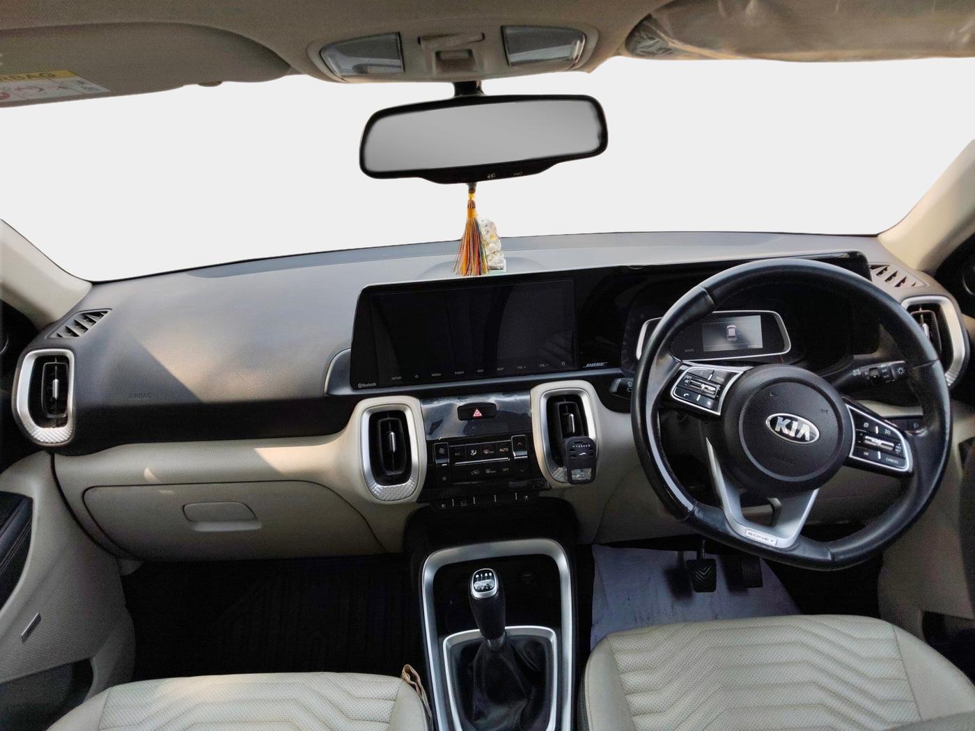 2020 KIA SONET HTX PLUS 1.0 IMT, Petrol, Manual, 64,882 km, interior