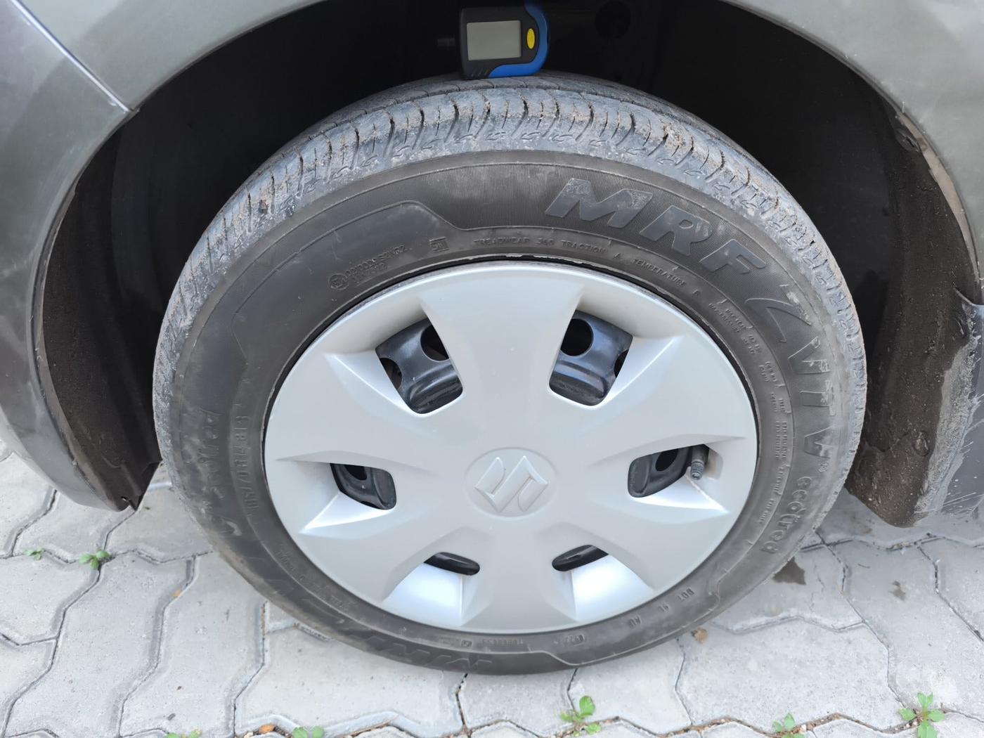 2023 Maruti New Wagon-R VXI CNG 1.0, Petrol, Manual, 19,528 km, tyre