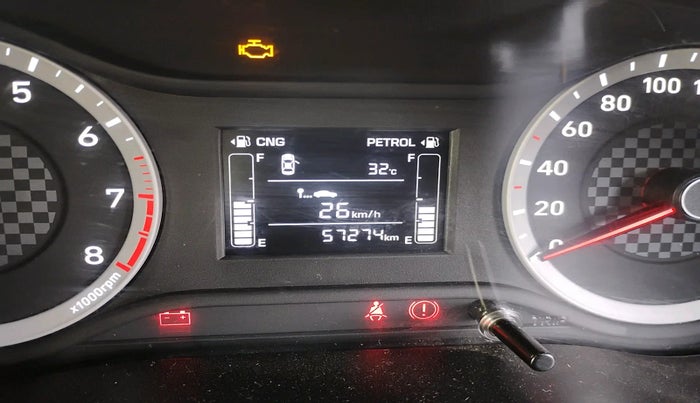 2022 Hyundai GRAND I10 NIOS SPORTZ 1.2 KAPPA VTVT CNG, Petrol, Manual, 57,274 km, interior