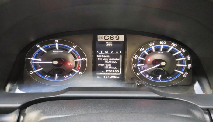 2018 Toyota Innova Crysta 2.4 ZX 7 STR, Diesel, Manual, 1,61,290 km, interior