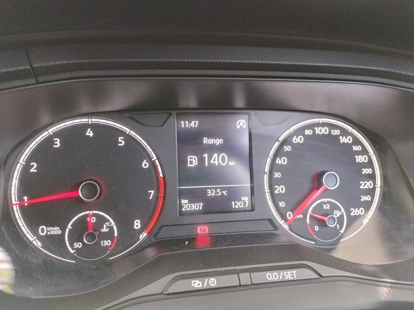 2024 Volkswagen TAIGUN COMFORTLINE 1.0 TSI MT, Petrol, Manual, 20,307 km, interior