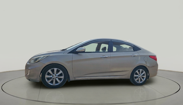 2011 Hyundai Verna FLUIDIC 1.6 VTVT SX AT, Petrol, Automatic, 57,693 km, exterior