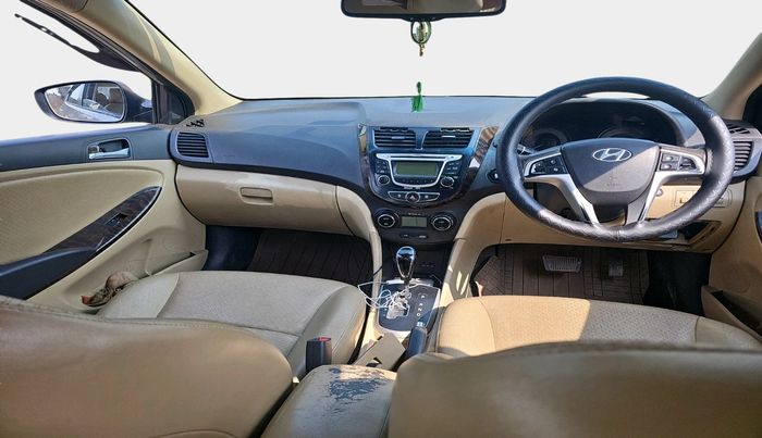 2011 Hyundai Verna FLUIDIC 1.6 VTVT SX AT, Petrol, Automatic, 57,693 km, interior