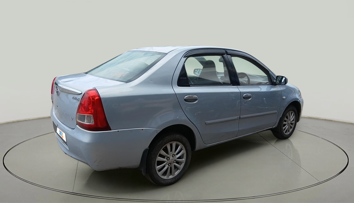 2011 Toyota Etios V, Petrol, Manual, 1,36,811 km, exterior