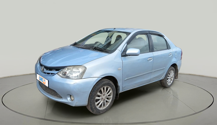 2011 Toyota Etios V, Petrol, Manual, 1,36,811 km, exterior
