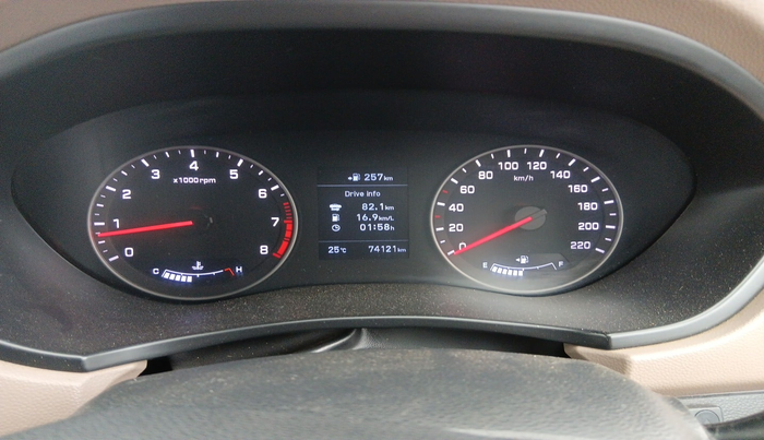 2018 Hyundai Elite i20 ASTA 1.2 (O), Petrol, Manual, 74,121 km, interior