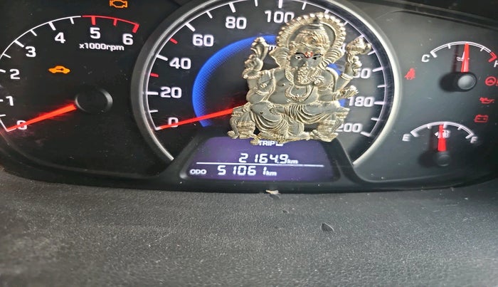 2016 Hyundai Grand i10 SPORTZ 1.1 CRDI, Diesel, Manual, 51,061 km, interior