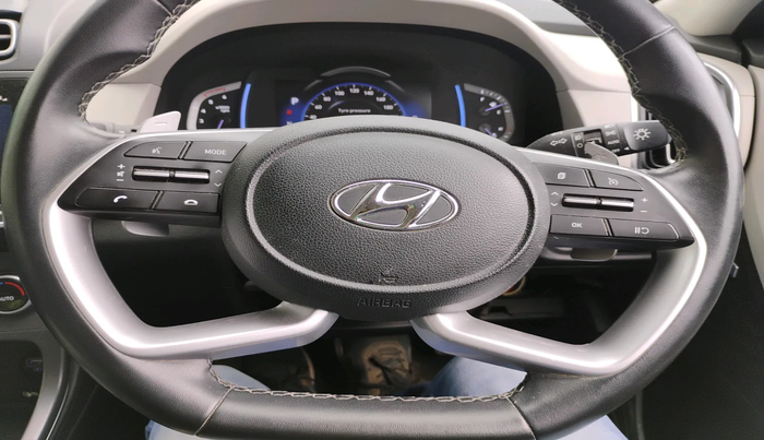 2021 Hyundai Creta SX (O) AT 1.5 DIESEL, Diesel, Automatic, 1,19,134 km, interior