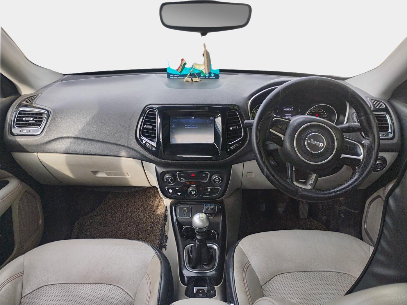 2017 Jeep Compass LIMITED 2.0 DIESEL, Diesel, Manual, 1,49,000 km, interior