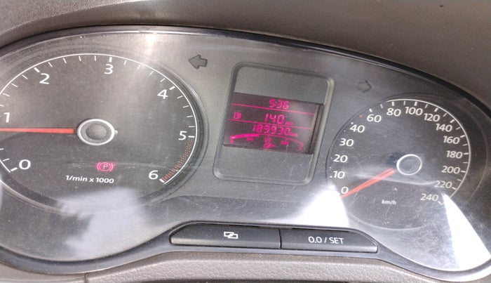 2013 Volkswagen Vento HIGHLINE DIESEL 1.6, Diesel, Manual, 1,89,930 km, interior