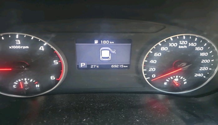 2021 KIA SELTOS HTK PLUS AT 1.5 DIESEL, Diesel, Automatic, 69,215 km, interior