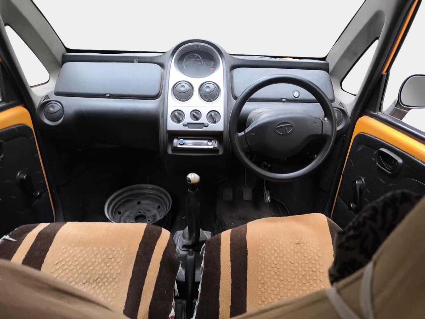 2012 Tata Nano CX, Petrol, Manual, 18,007 km, interior
