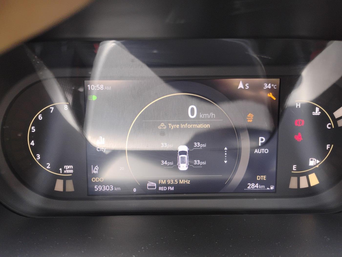 2023 Tata Safari XZA PLUS O 7STR, Diesel, Automatic, 59,303 km, interior