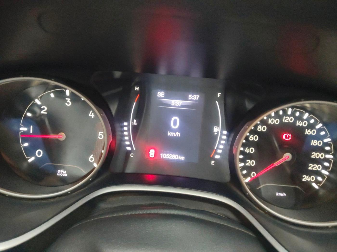 2017 Jeep Compass LIMITED 2.0 DIESEL, Diesel, Manual, 1,07,390 km, interior