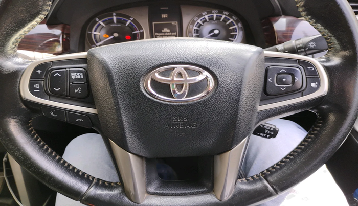 2016 Toyota Innova Crysta 2.4 ZX 7 STR, Diesel, Manual, 88,769 km, interior