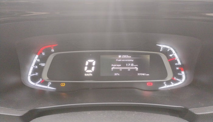 2022 KIA SONET HTX 1.5, Diesel, Manual, 77,741 km, interior