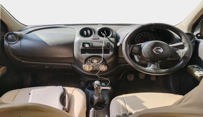 2011 Nissan Micra XE PETROL, Petrol, Manual, 1,28,034 km, interior