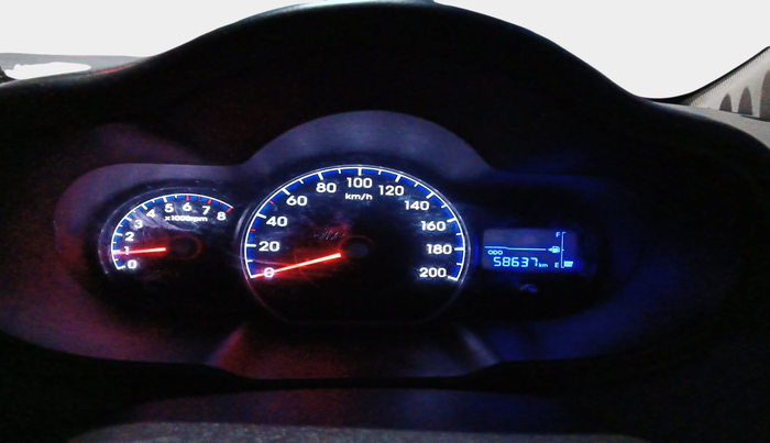 2013 Hyundai i10 SPORTZ 1.1, Petrol, Manual, 58,637 km, interior