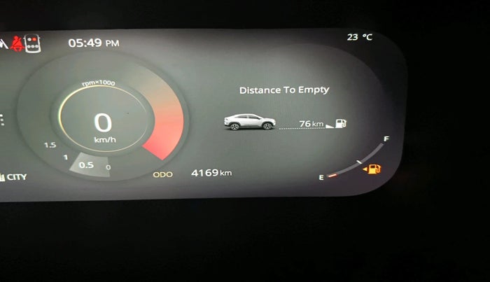 2024 Tata Curvv Accomplished Plus A 1.2 Hyperion GDI Petrol 6MT, Petrol, Manual, 4,167 km, interior