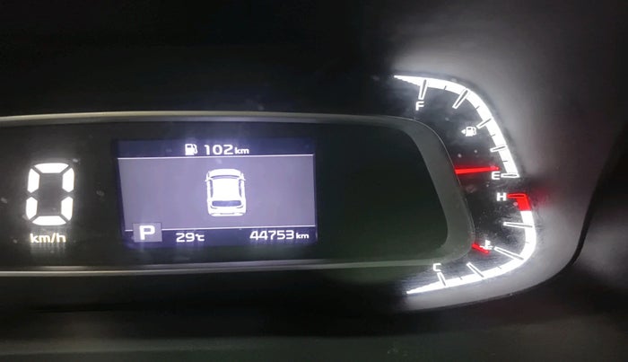 2020 KIA SONET HTK PLUS 1.5 AT, Diesel, Automatic, 44,753 km, interior