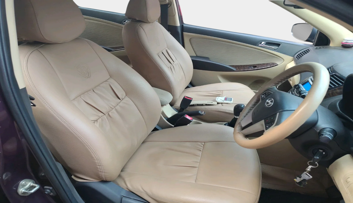 2012 Hyundai Verna FLUIDIC 1.6 CRDI SX, Diesel, Manual, 14,750 km, interior