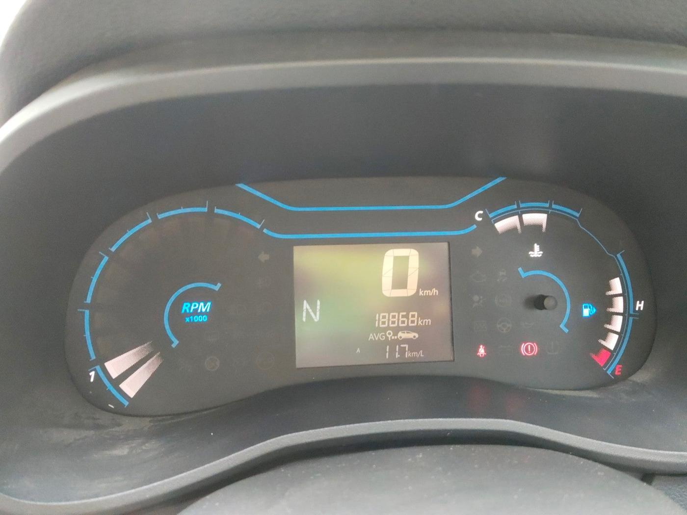 2019 Renault Kwid CLIMBER 1.0 AMT (O), Petrol, Automatic, 1,88,868 km, interior