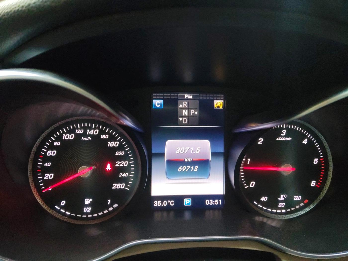 2016 Mercedes Benz C Class C 220 CDI AVANTGARDE, Diesel, Automatic, 69,713 km, interior