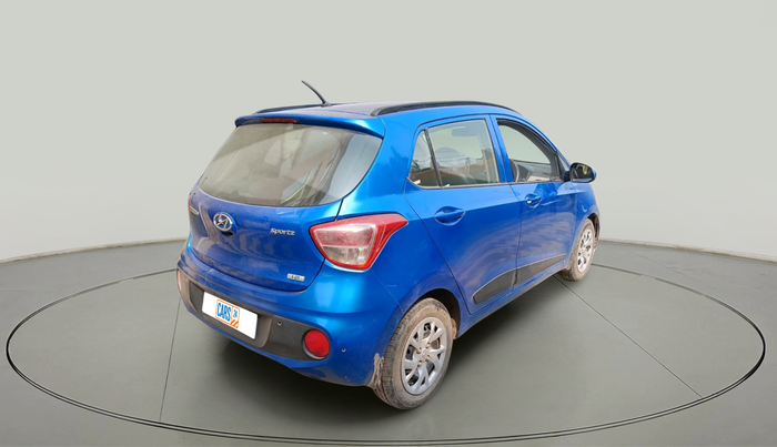 2017 Hyundai Grand i10 SPORTZ (O) 1.2 KAPPA VTVT, Petrol, Manual, 50,818 km, exterior