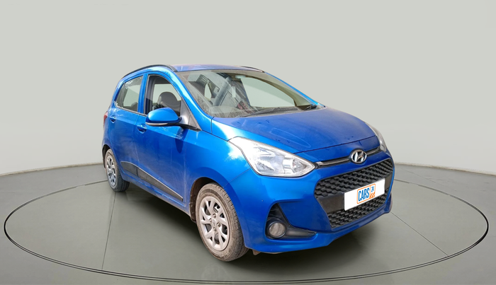 2017 Hyundai Grand i10 SPORTZ (O) 1.2 KAPPA VTVT, Petrol, Manual, 50,818 km, exterior