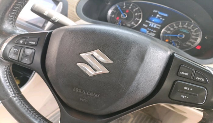 2018 Maruti Ciaz ALPHA 1.5 SHVS PETROL, Petrol, Manual, 1,16,630 km, interior