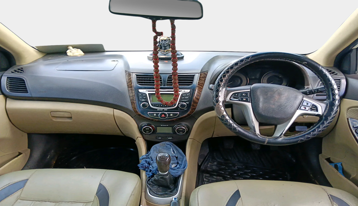 2012 Hyundai Verna FLUIDIC 1.6 CRDI SX, Diesel, Manual, 1,06,960 km, interior