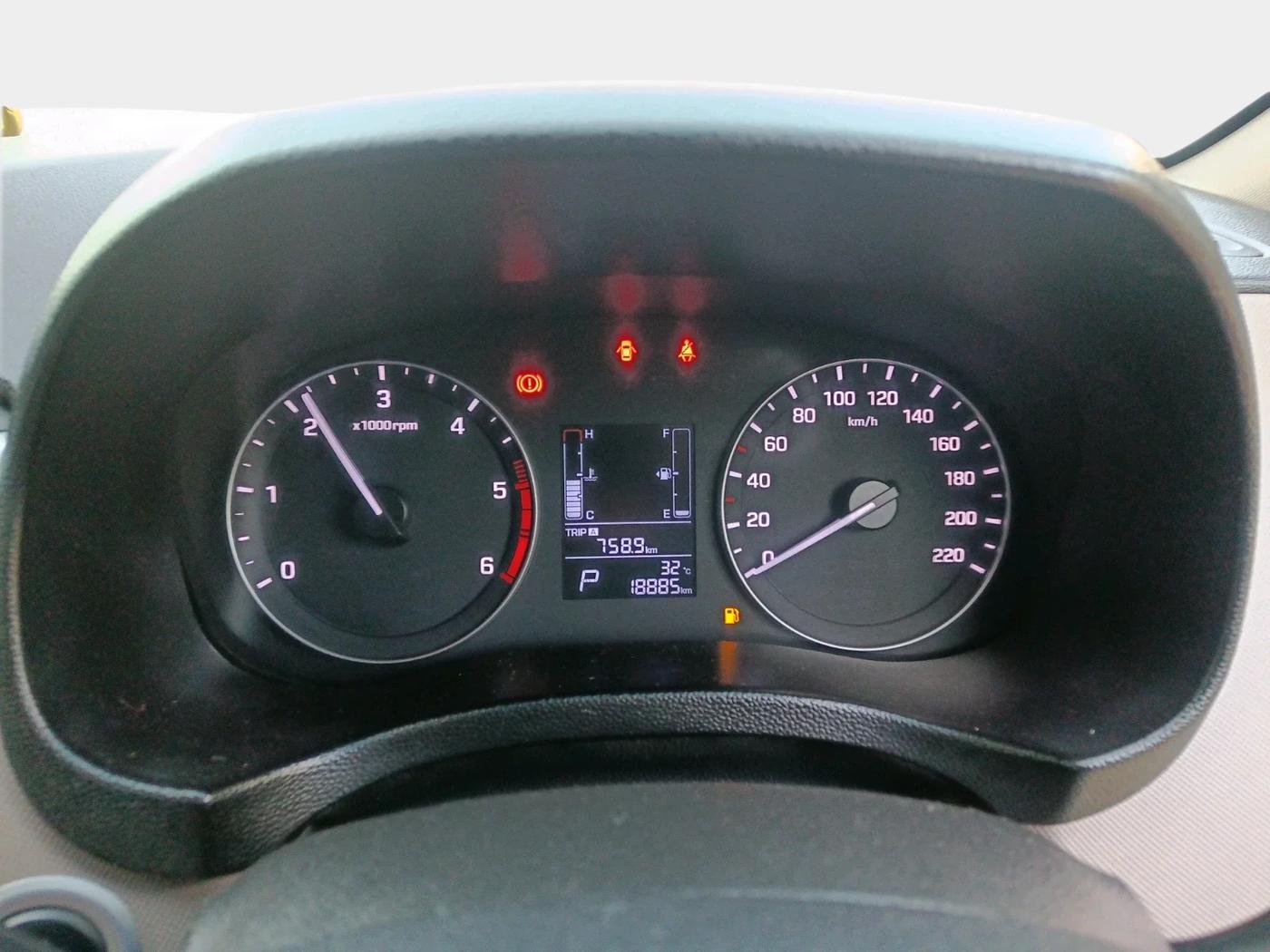 2020 Hyundai Creta SX AT 1.6 DIESEL, Diesel, Automatic, 18,885 km, interior