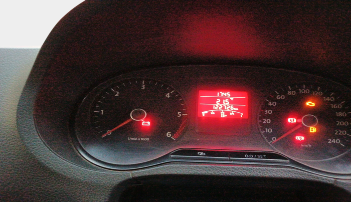 2011 Volkswagen Polo TRENDLINE 1.2L DIESEL, Diesel, Manual, 1,22,726 km, interior