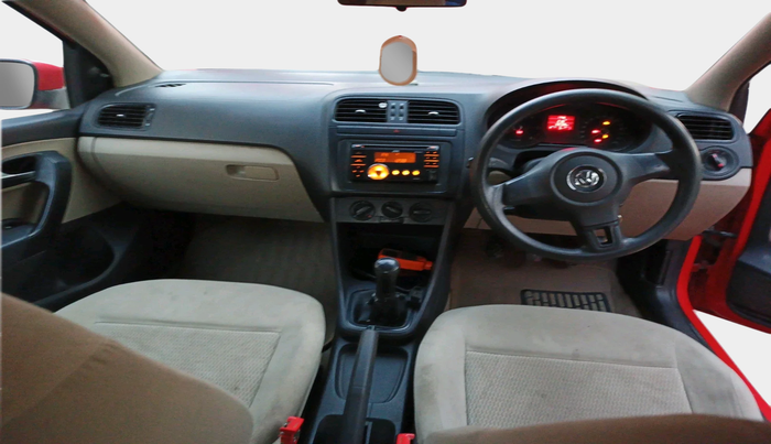 2011 Volkswagen Polo TRENDLINE 1.2L DIESEL, Diesel, Manual, 1,22,726 km, interior