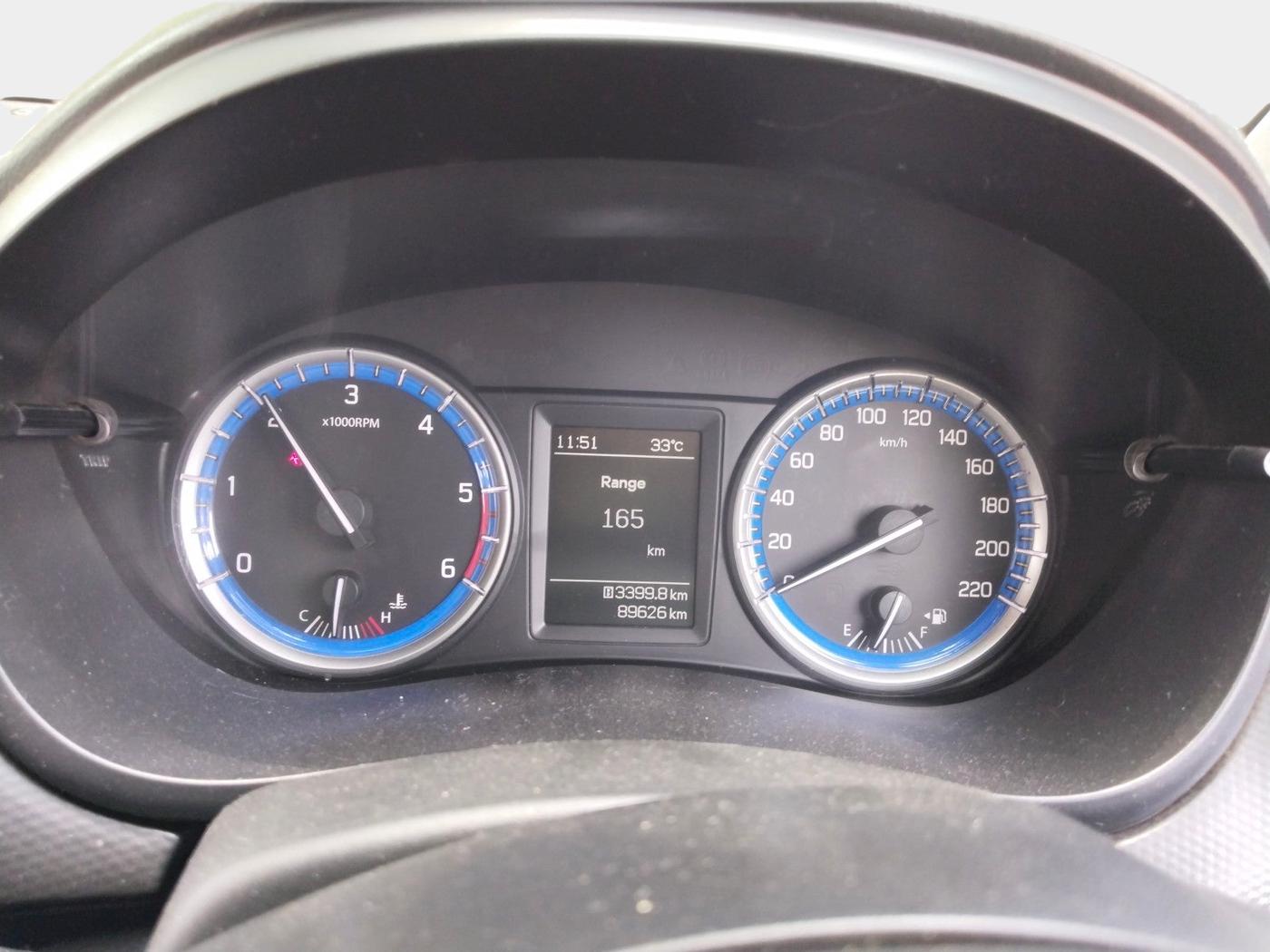 2016 Maruti S Cross ZETA 1.3, Diesel, Manual, 89,626 km, interior