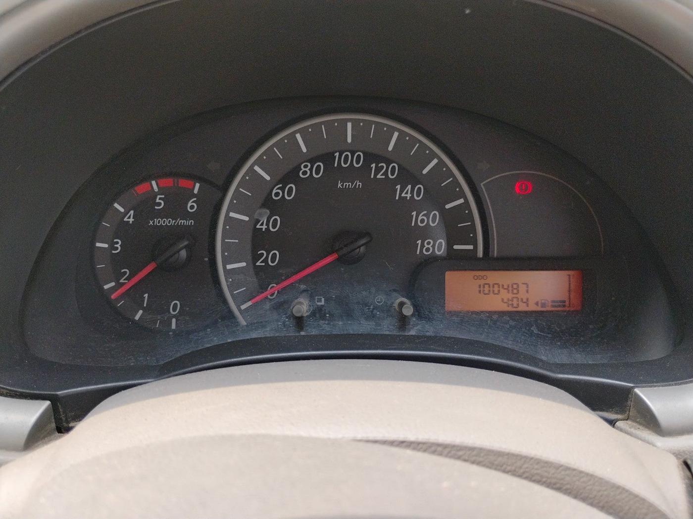 2011 Nissan Micra XV DIESEL, Diesel, Manual, 1,00,487 km, interior