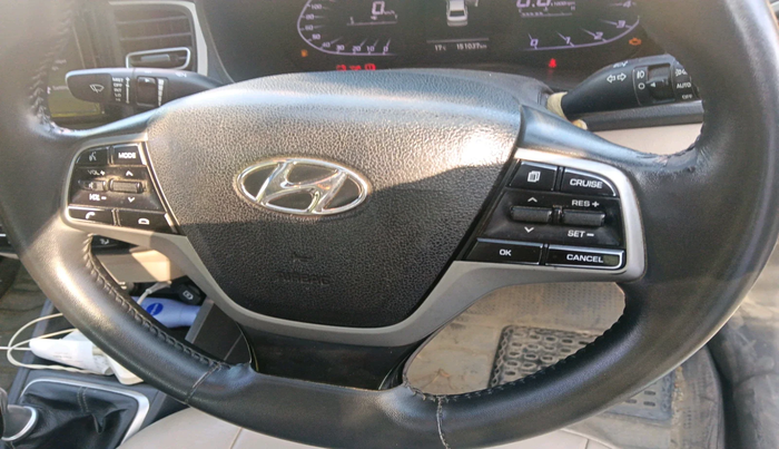 2021 Hyundai Verna SX 1.5 VTVT, Petrol, Manual, 1,51,037 km, interior