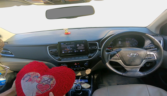 2021 Hyundai Verna SX 1.5 VTVT, Petrol, Manual, 1,51,037 km, interior