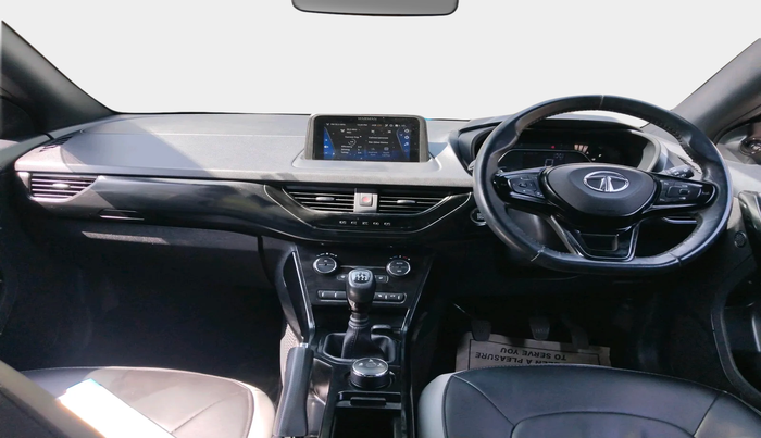 2022 Tata NEXON XZ PLUS (HS) PETROL DARK EDITION, Petrol, Manual, 23,783 km, interior