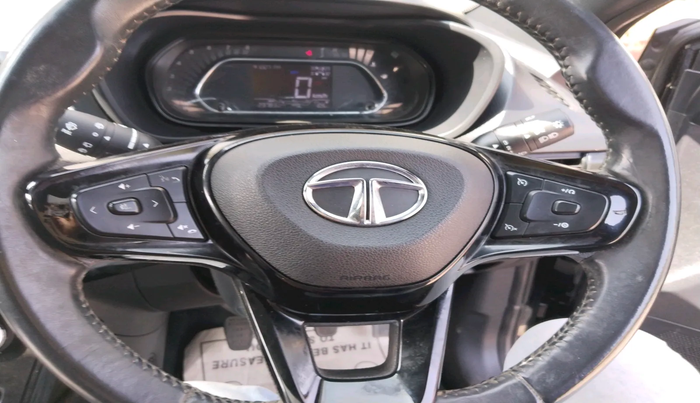 2022 Tata NEXON XZ PLUS (HS) PETROL DARK EDITION, Petrol, Manual, 23,783 km, interior