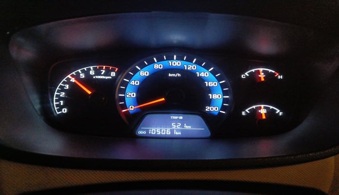 2015 Hyundai Xcent SX 1.2 (O), Petrol, Manual, 1,05,061 km, interior