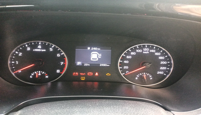 2019 KIA SELTOS HTX IVT 1.5 PETROL, Petrol, Automatic, 2,490 km, interior