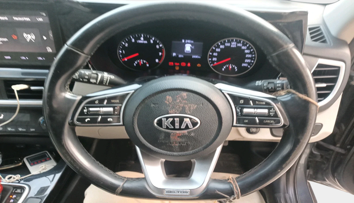 2019 KIA SELTOS HTX IVT 1.5 PETROL, Petrol, Automatic, 2,490 km, interior