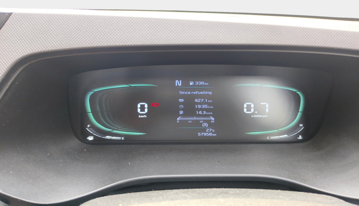 2023 KIA CARENS PRESTIGE 1.5 DIESEL IMT 7 STR, Diesel, Manual, 57,958 km, interior